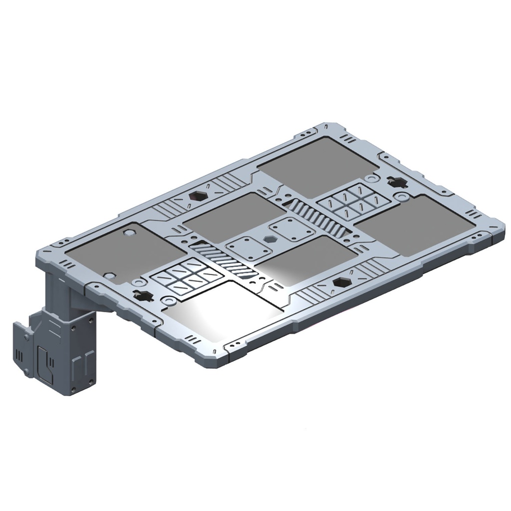 【3Dプリンター出力品】基地アペンドパーツ リフト(大型・左用)
