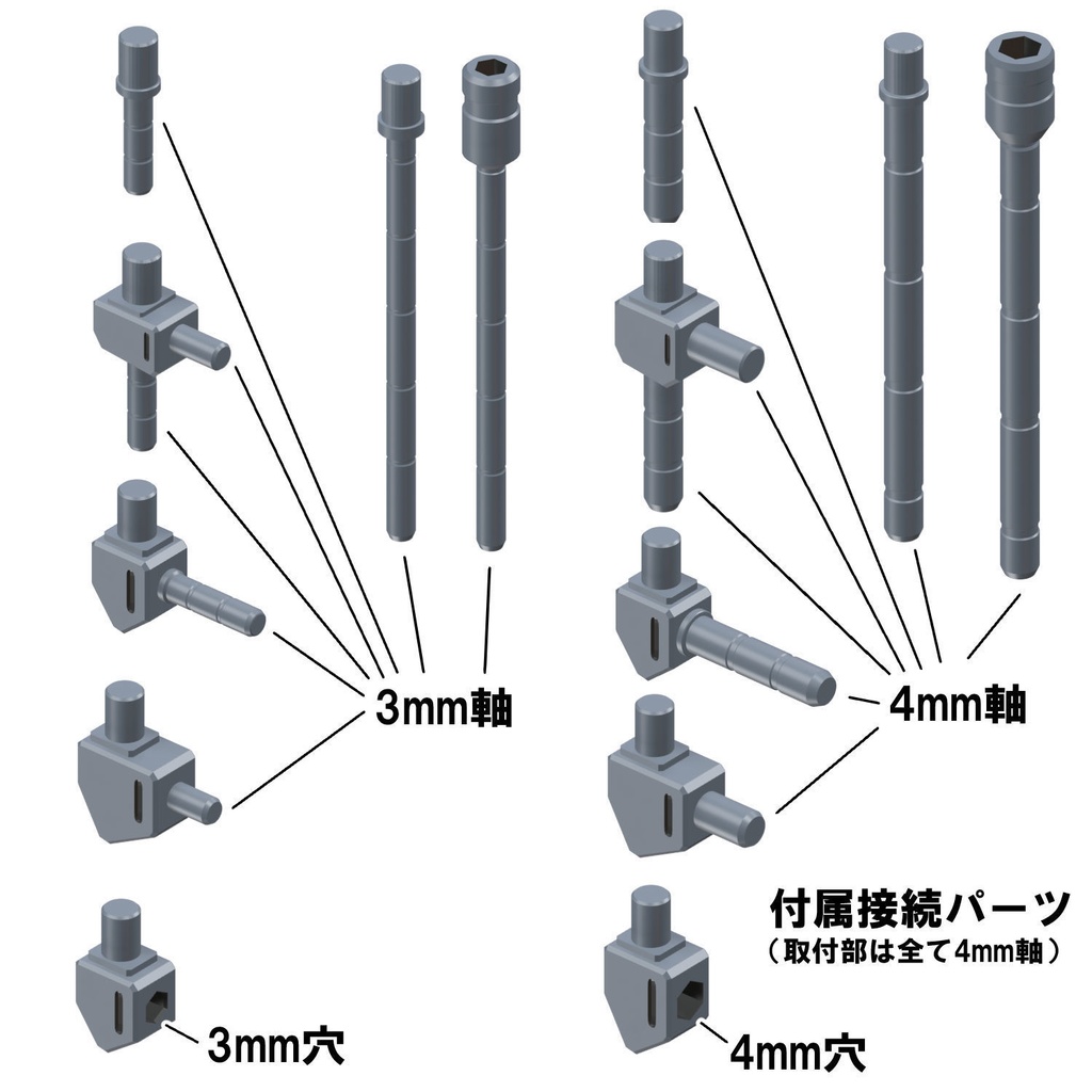 【3Dプリンター出力品】スラストブレードBF