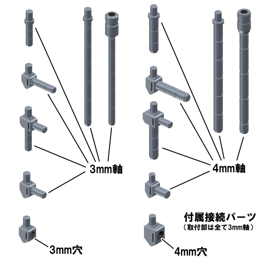 【3Dプリンター出力品】スラストブレードTM