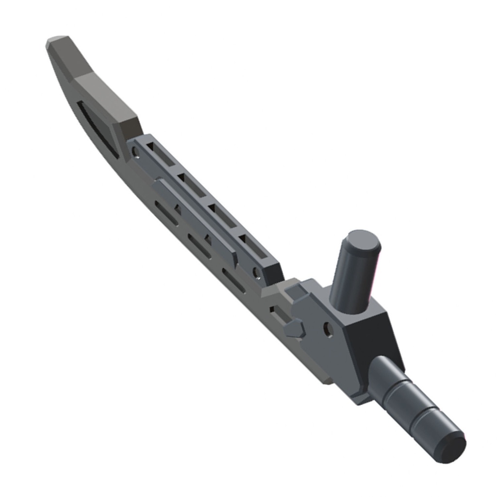 【3Dプリンター出力品】スラストブレードPS