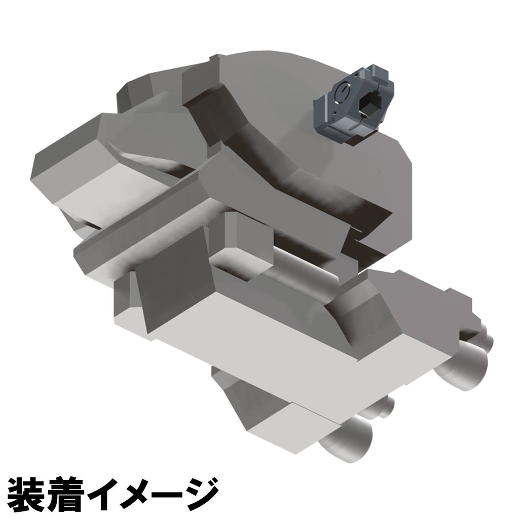 【3Dプリンター出力品】ショルダージョイント(斜め)