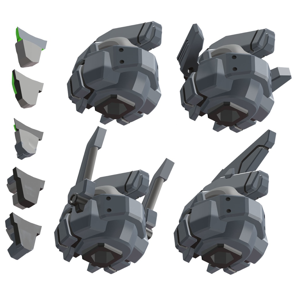 【3Dプリンター出力品】カスタムヘッドB