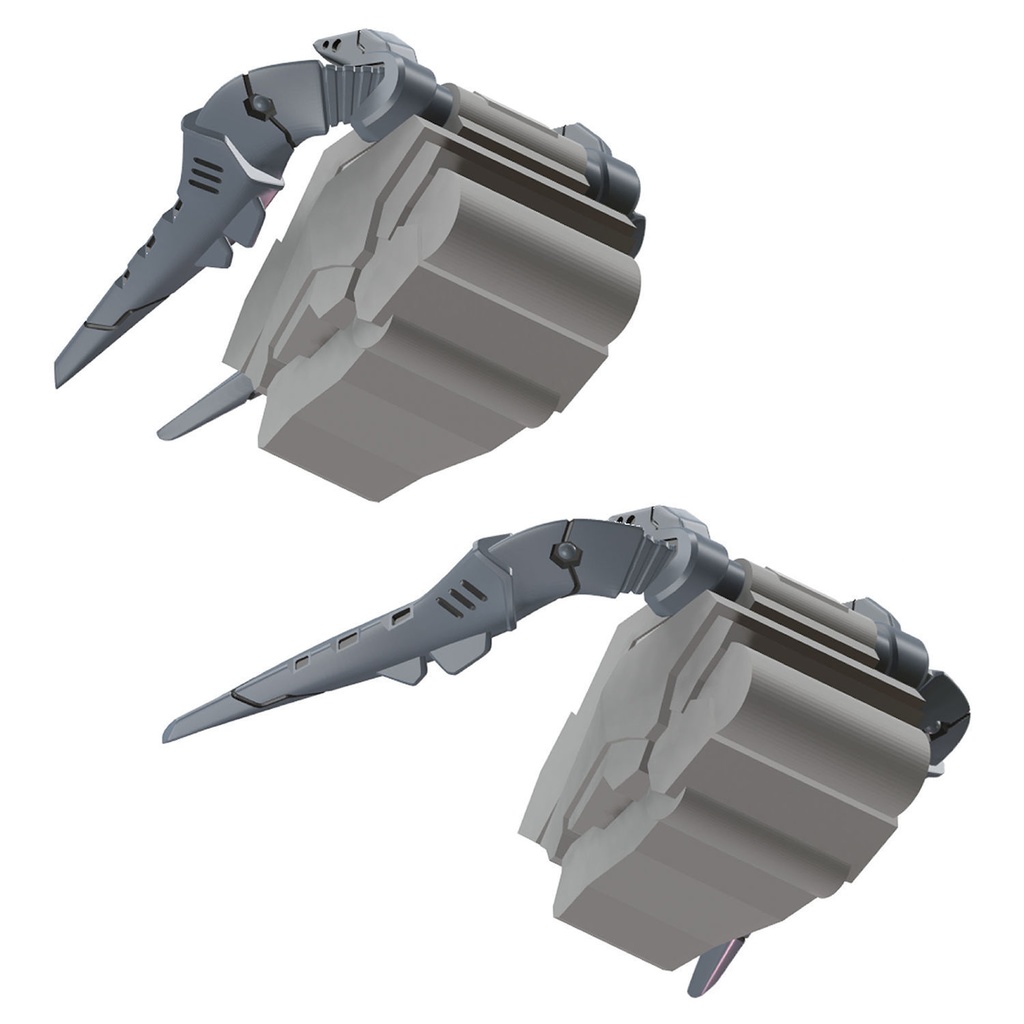 【3Dプリンター出力品】イービルイヤーC、D