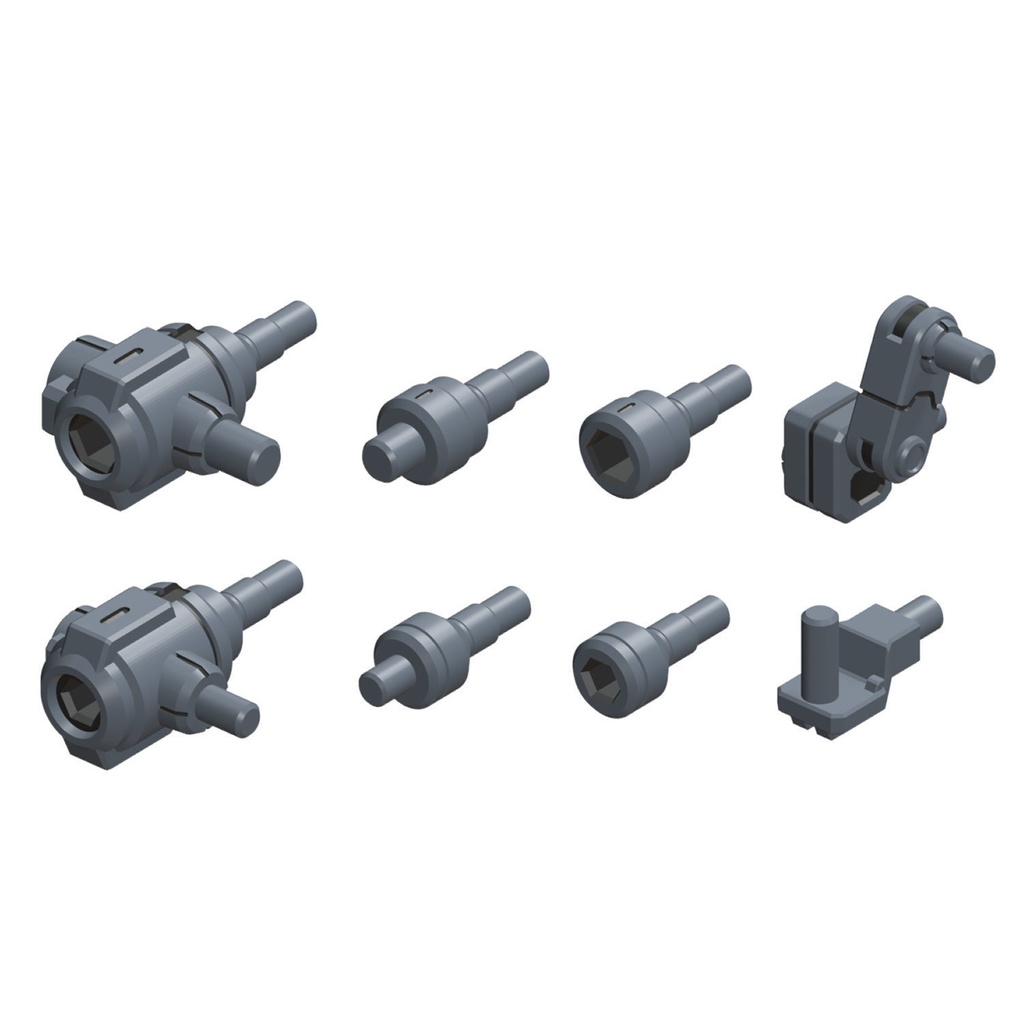 【3Dプリンター出力品】インジェクターガン(アダプターセット)