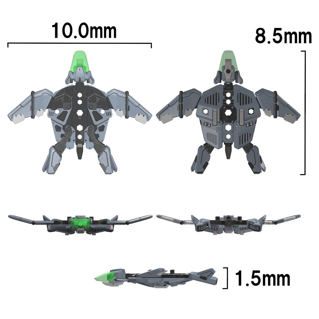 【3Dプリンター出力品】レドームドローンユニット