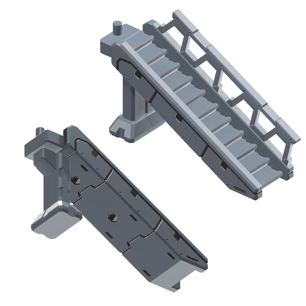 【3Dプリンター出力品】アペンドフロアー用ステップ