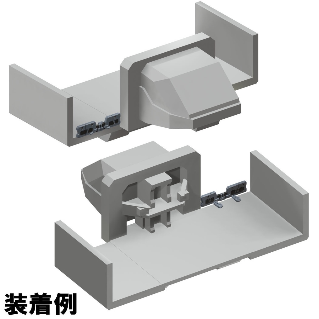 【3Dプリンター出力品】ガードフェンスA