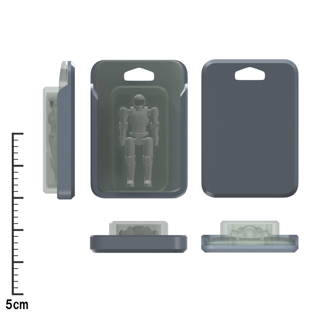 【3Dプリンター出力品】ノーツパッケージA(男女標準)