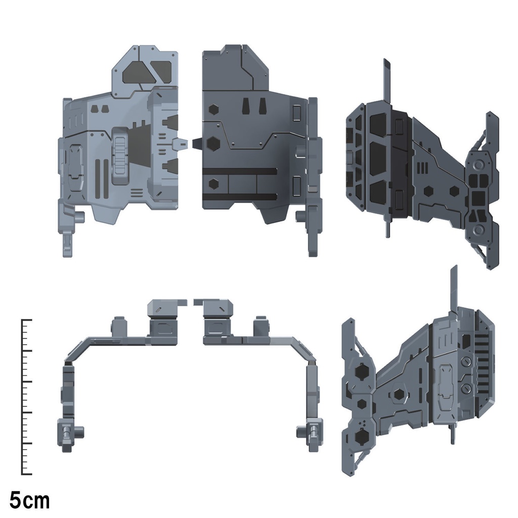 【3Dプリンター出力品】コンテナアダプターA(深型)