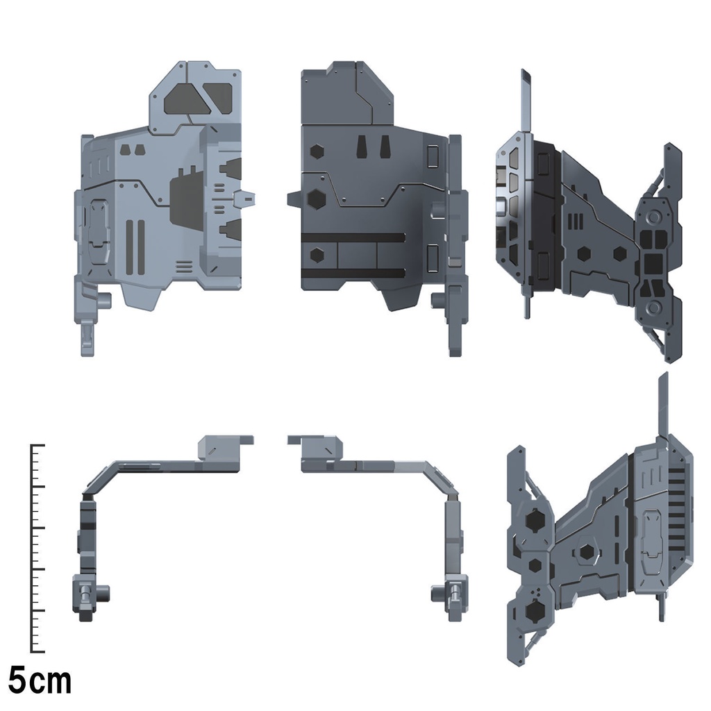 【3Dプリンター出力品】コンテナアダプターB(浅型)