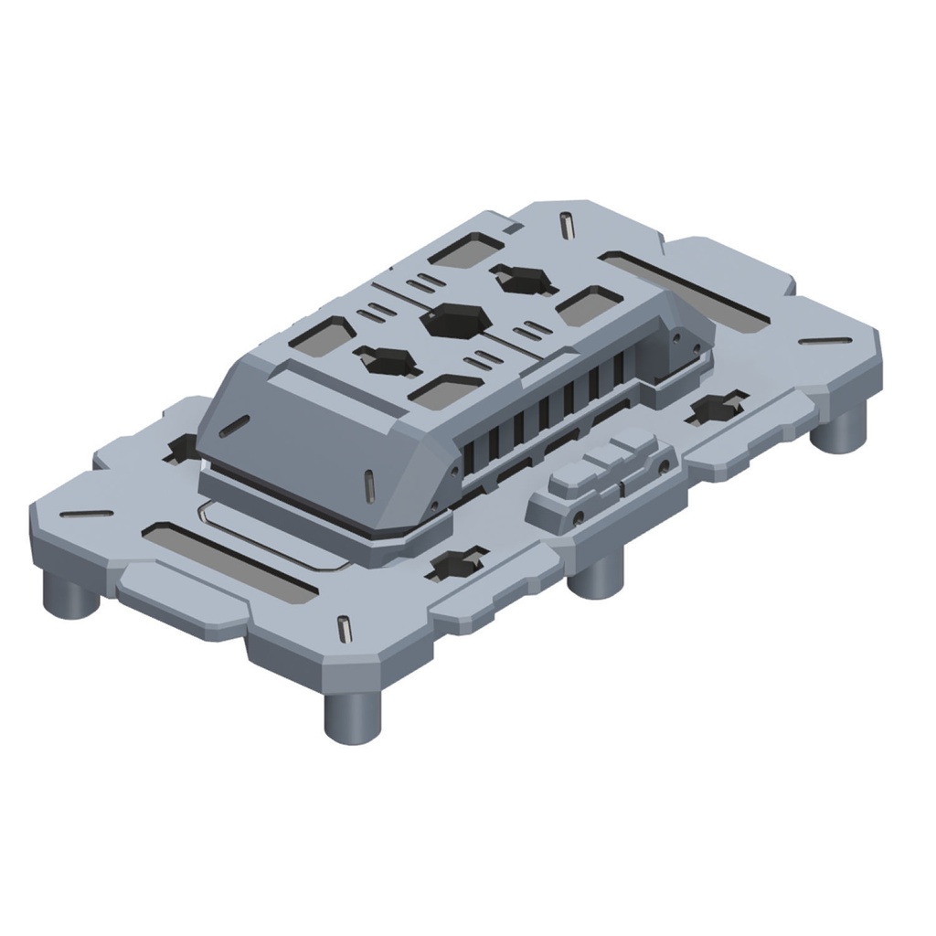 【3Dプリンター出力品】コンテナアダプターC(深型)