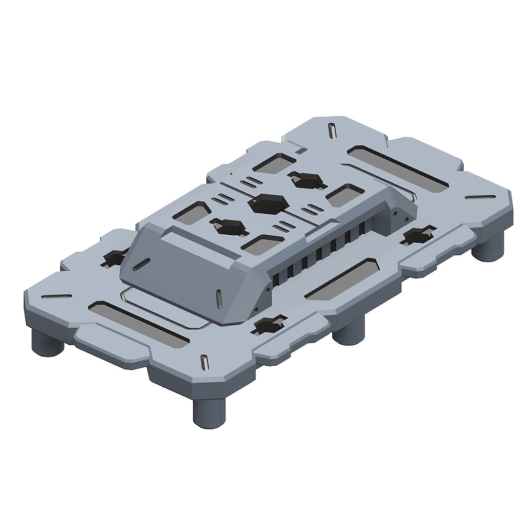 【3Dプリンター出力品】コンテナアダプターD(浅型)