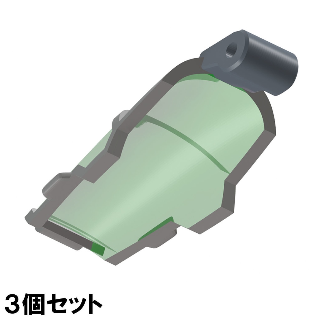 【3Dプリンター出力品】HSファイターポッド(キャノピー各色)