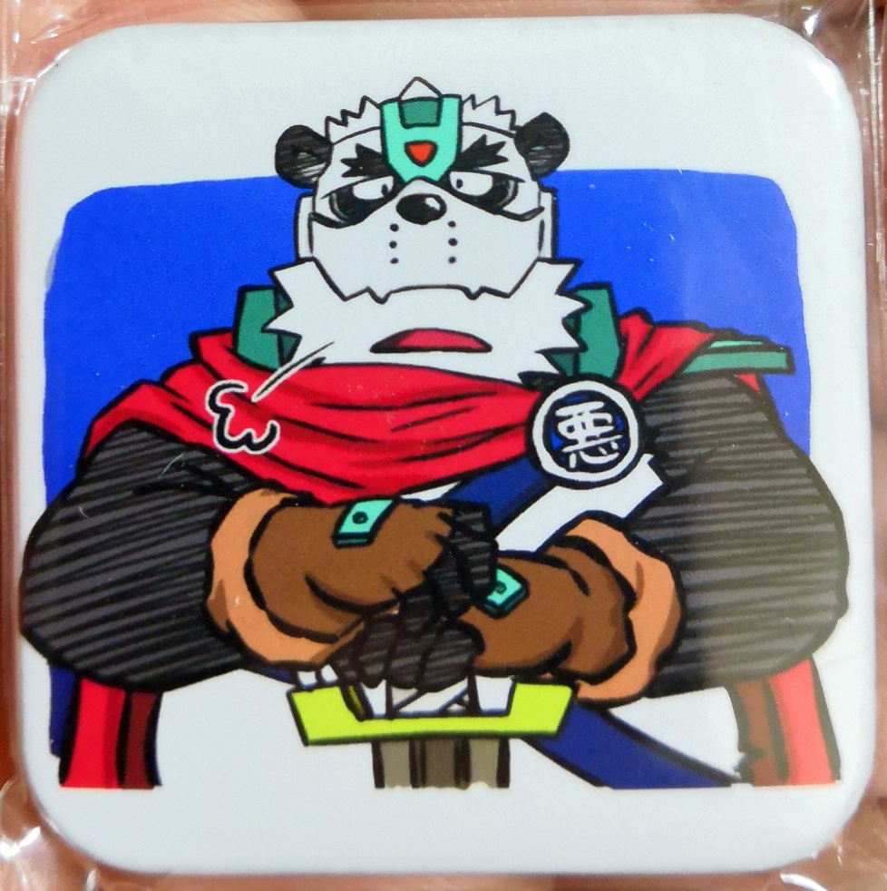 パンダーナイトLINEスタンプ缶バッジ