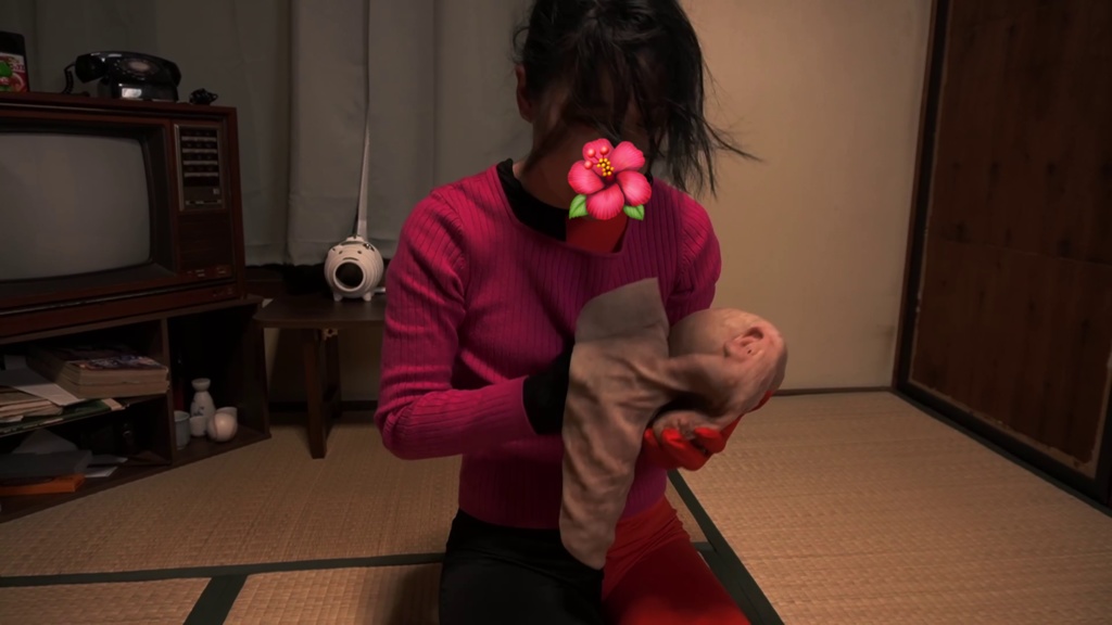 【動画】苦しそうなゾンビの芝居