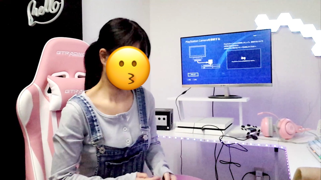 【動画】マスクを被って練習