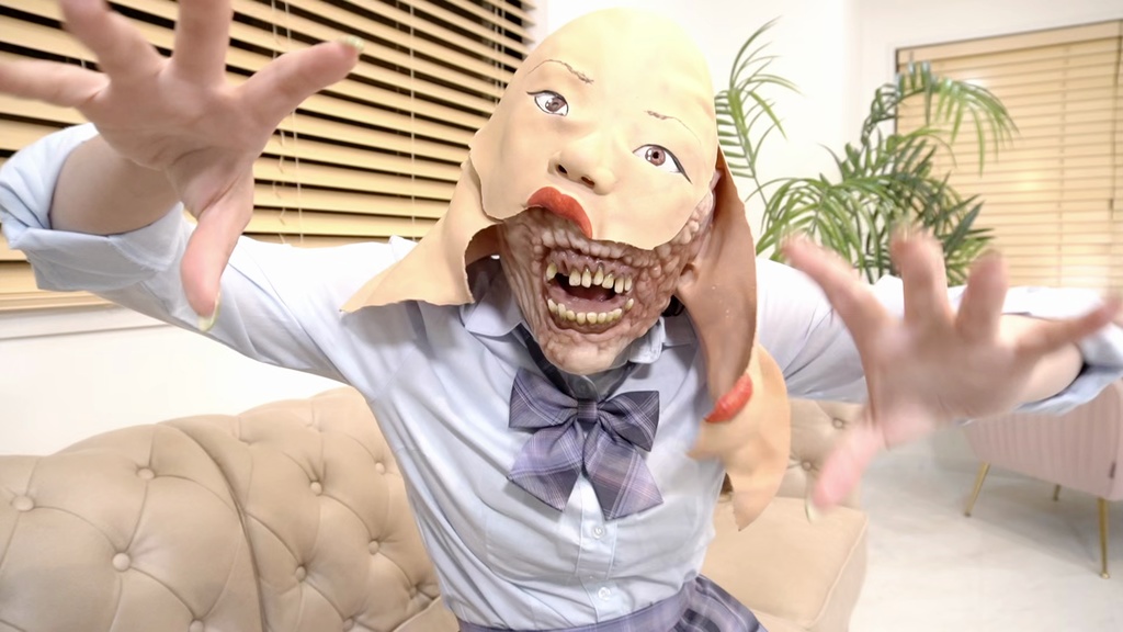 【動画】マスクの重ね着