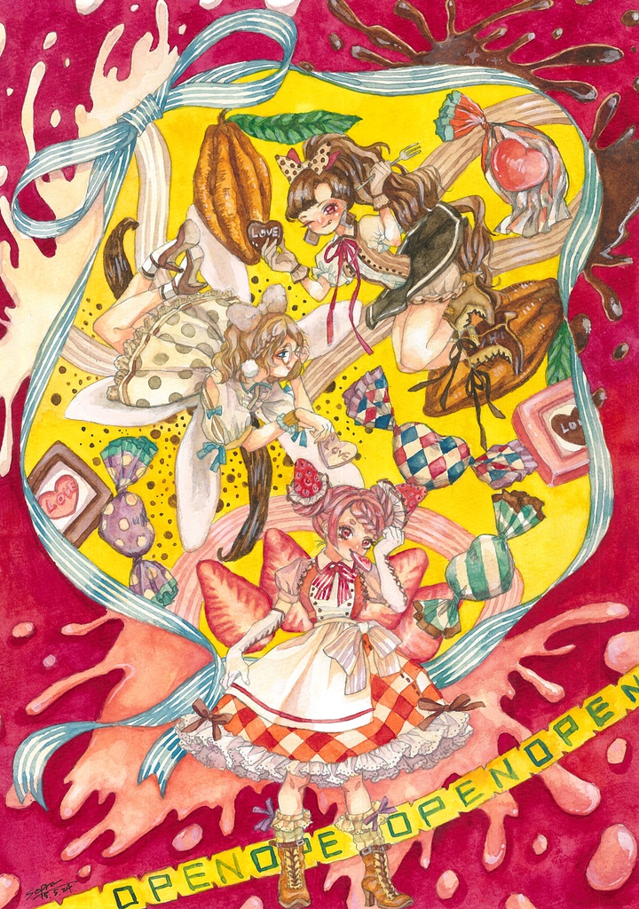 〈水彩原画〉Flavour