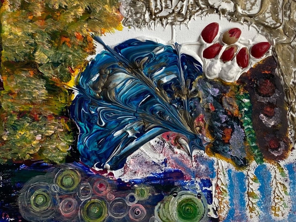 『陶酔のバンクシア』(原画)