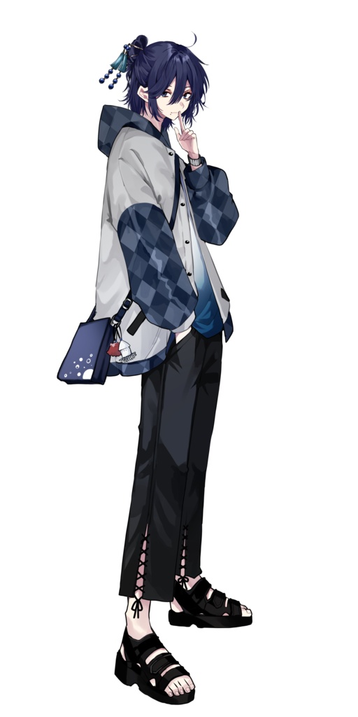 【表情差分7種】立ち絵イラスト【psdファイル】