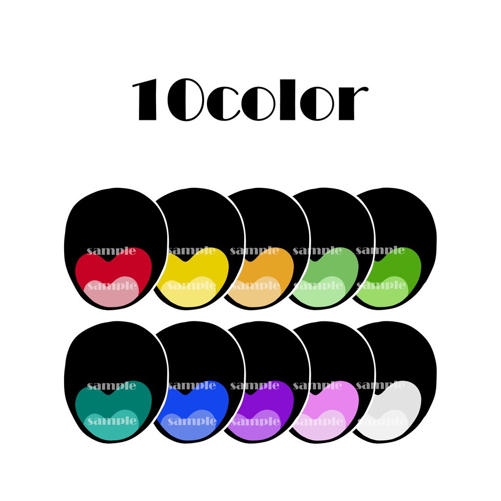 【しなの専用】EyeTexture【10Color+10】