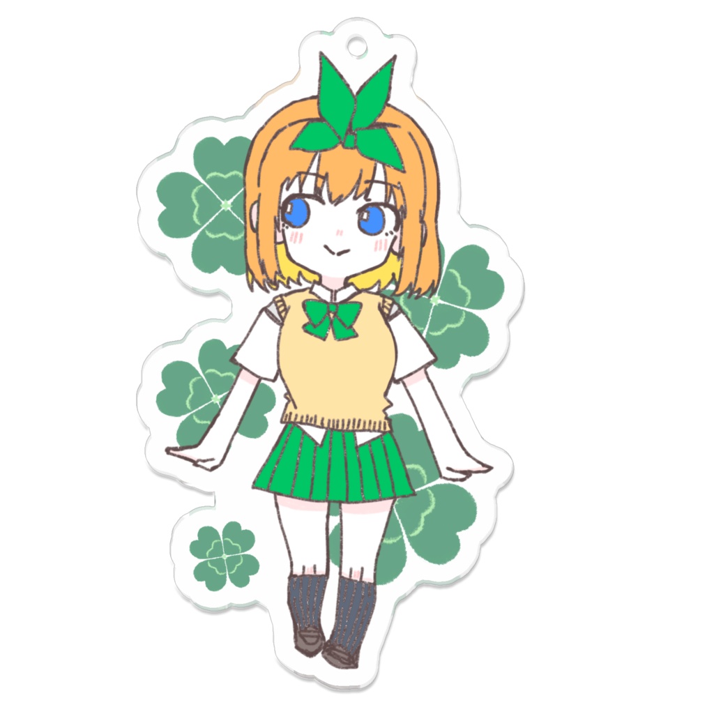 中野四葉 制服ver. アクリルキーホルダー