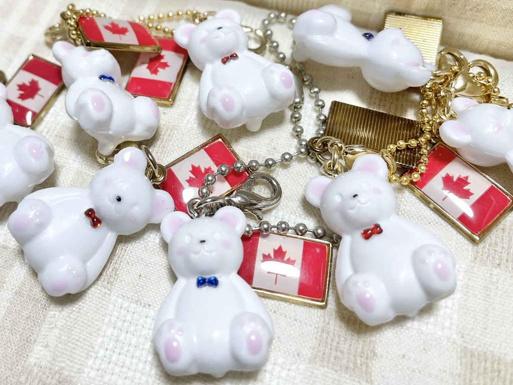 くまじろさんキャンディ風チャーム(NEW)