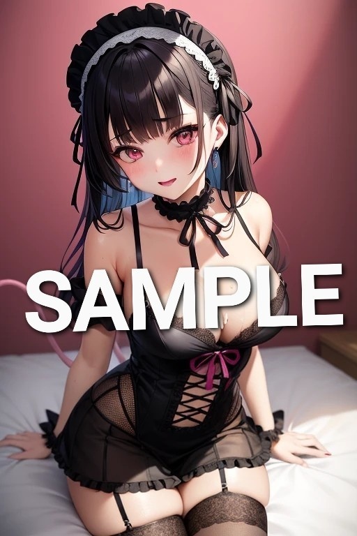 セクシーゴシック系イラスト