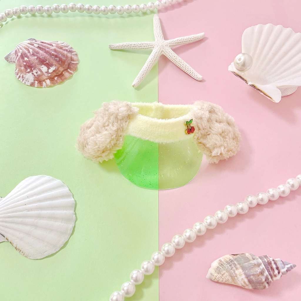 いぬみみサンバイザー