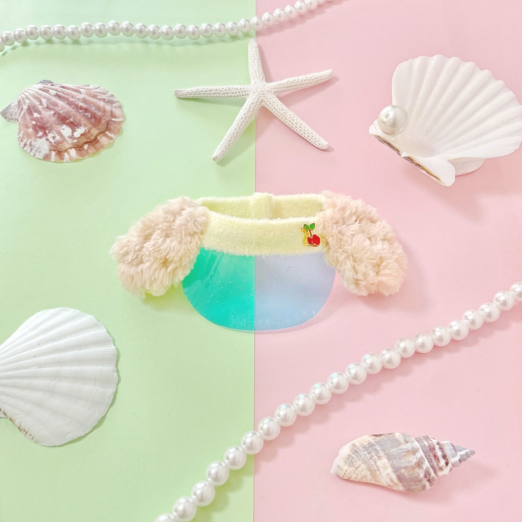 いぬみみサンバイザー