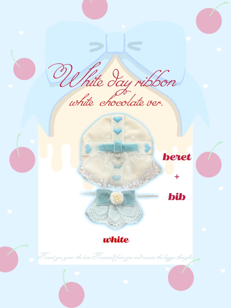 𝑊ℎ𝑖𝑡𝑒𝑑𝑎𝑦 𝑟𝑖𝑏𝑏𝑜𝑛 𝑤ℎ𝑖𝑡𝑒𝑐ℎ𝑜𝑐𝑜 𝑣𝑒𝑟.