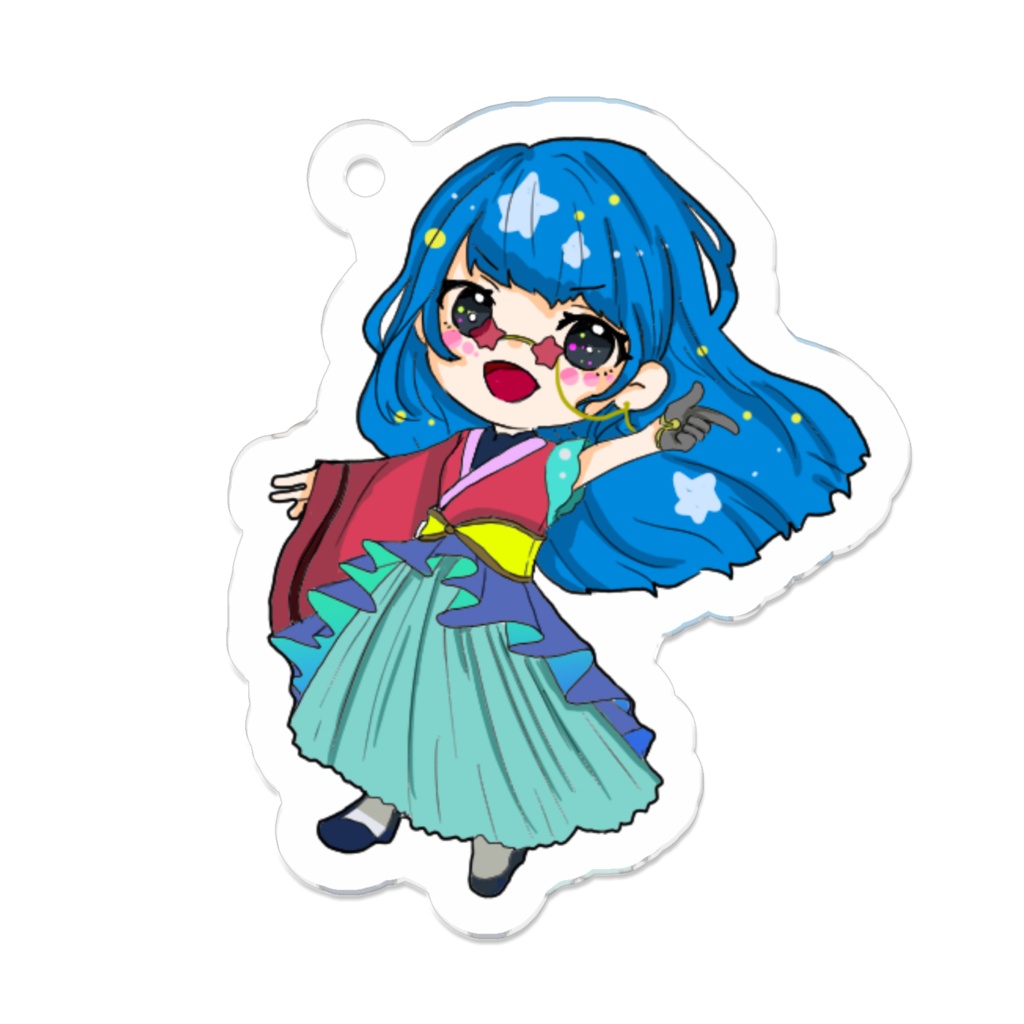 西　東アクリルキーホルダー【エイプリルフール】