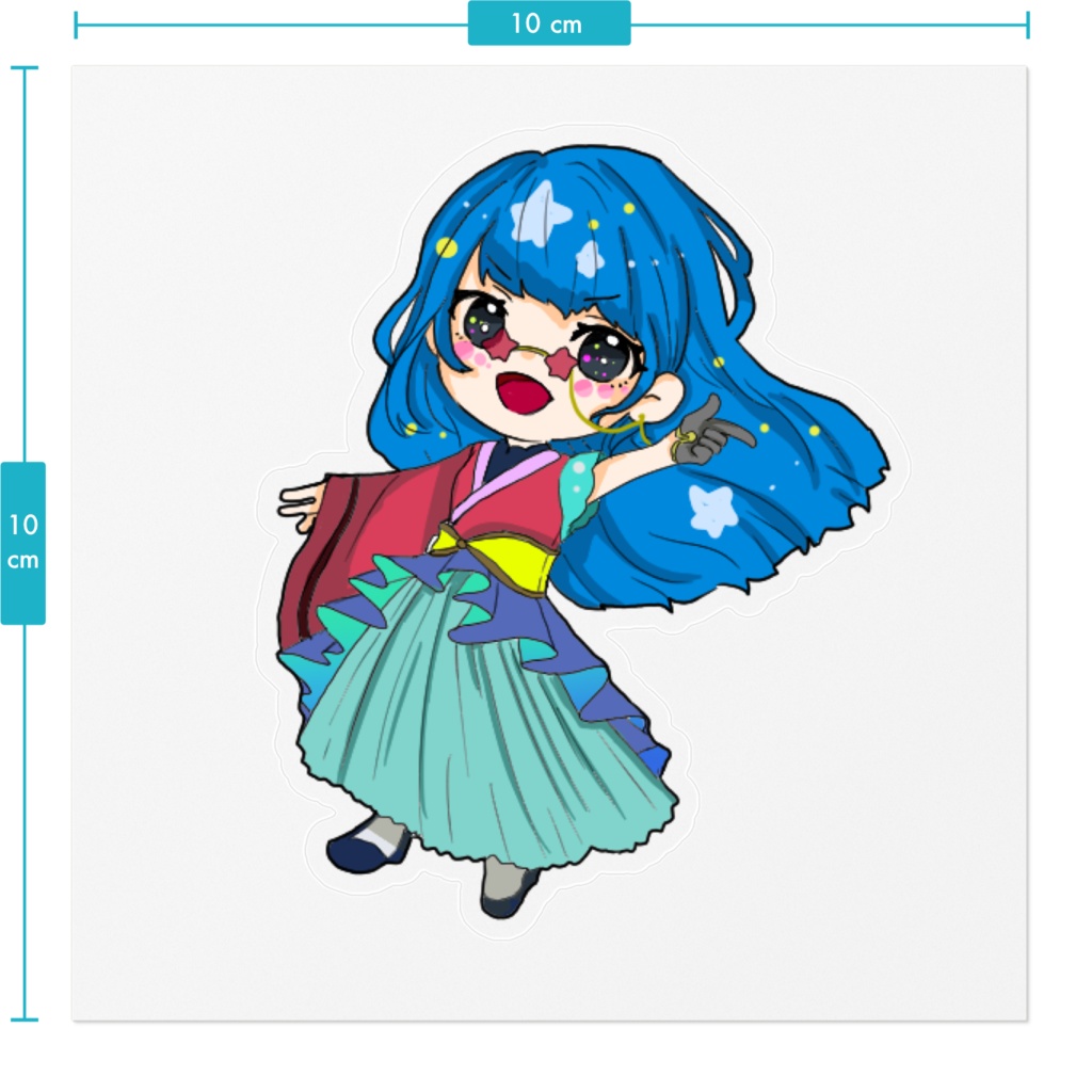 西 東ステッカー【エイプリルフール】