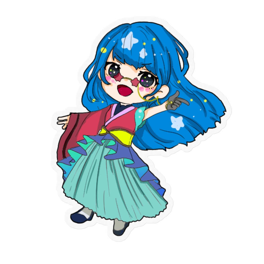 西 東ステッカー【エイプリルフール】