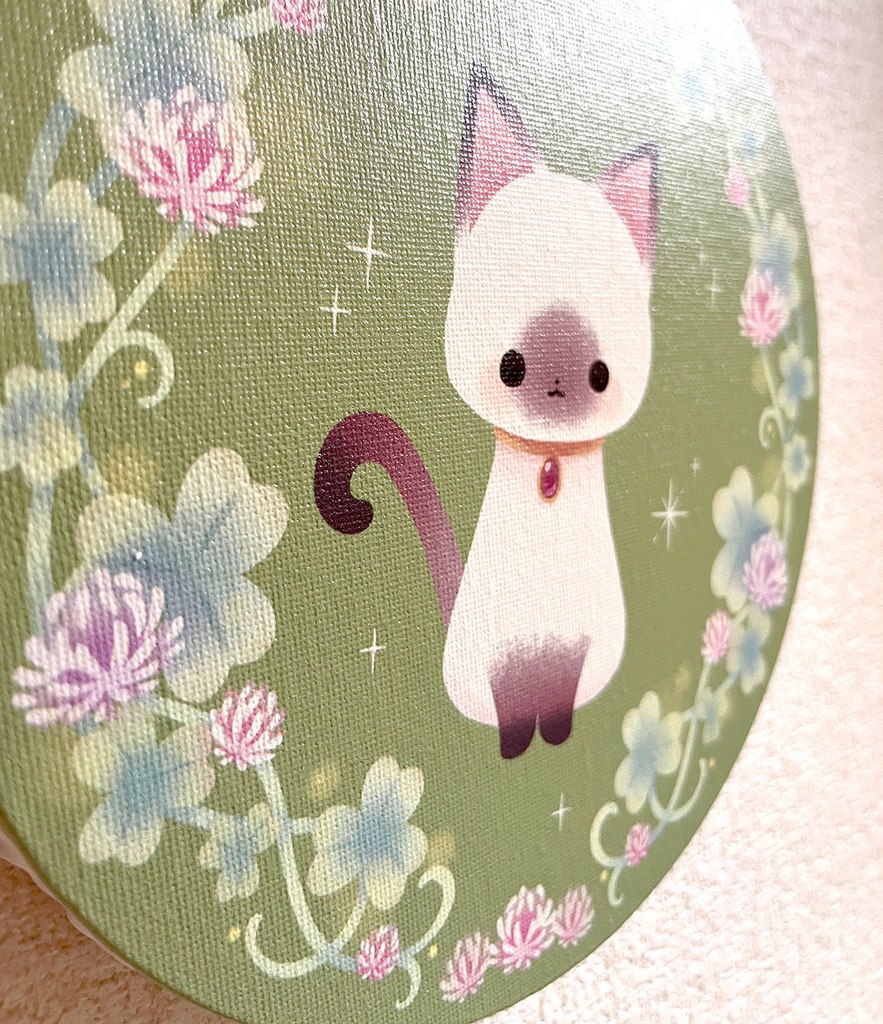 【キャンバス】幸運のかぎしっぽのヨツバ