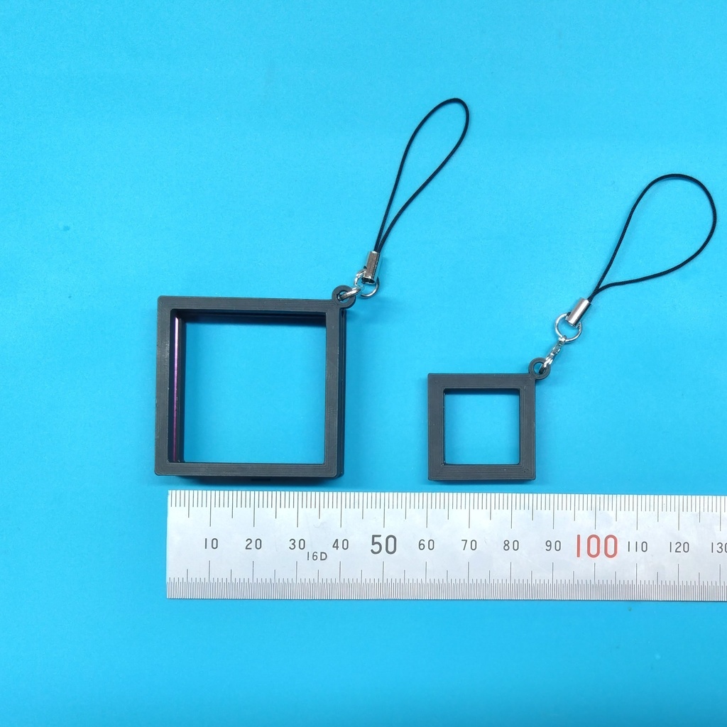 初音ミク 髪飾りキーホルダー大&小(改良版)