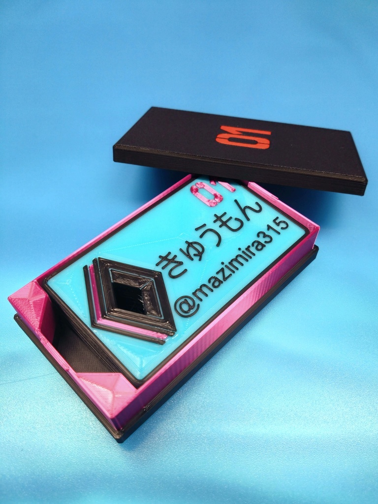 初音ミク髪飾り名刺ケース