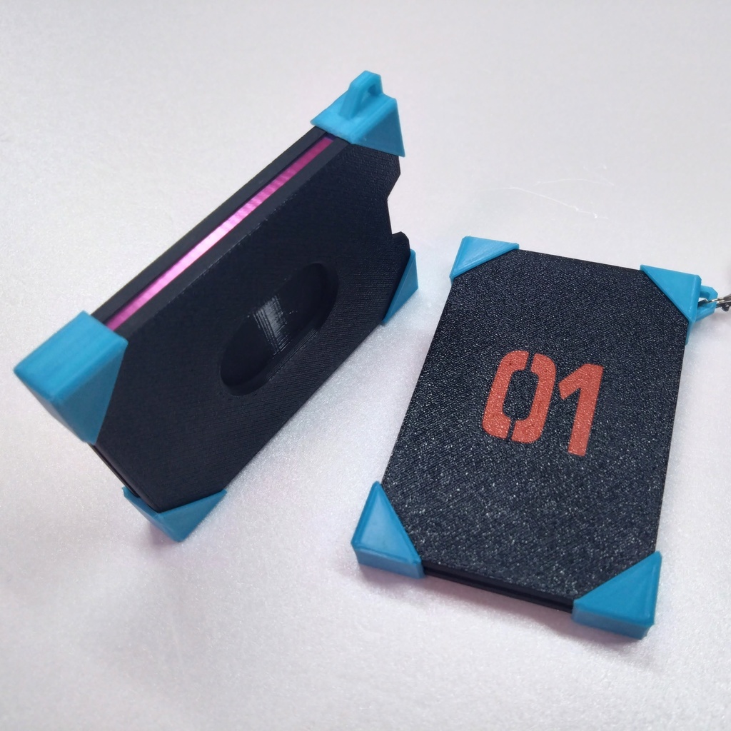 初音ミク髪飾りパスケース