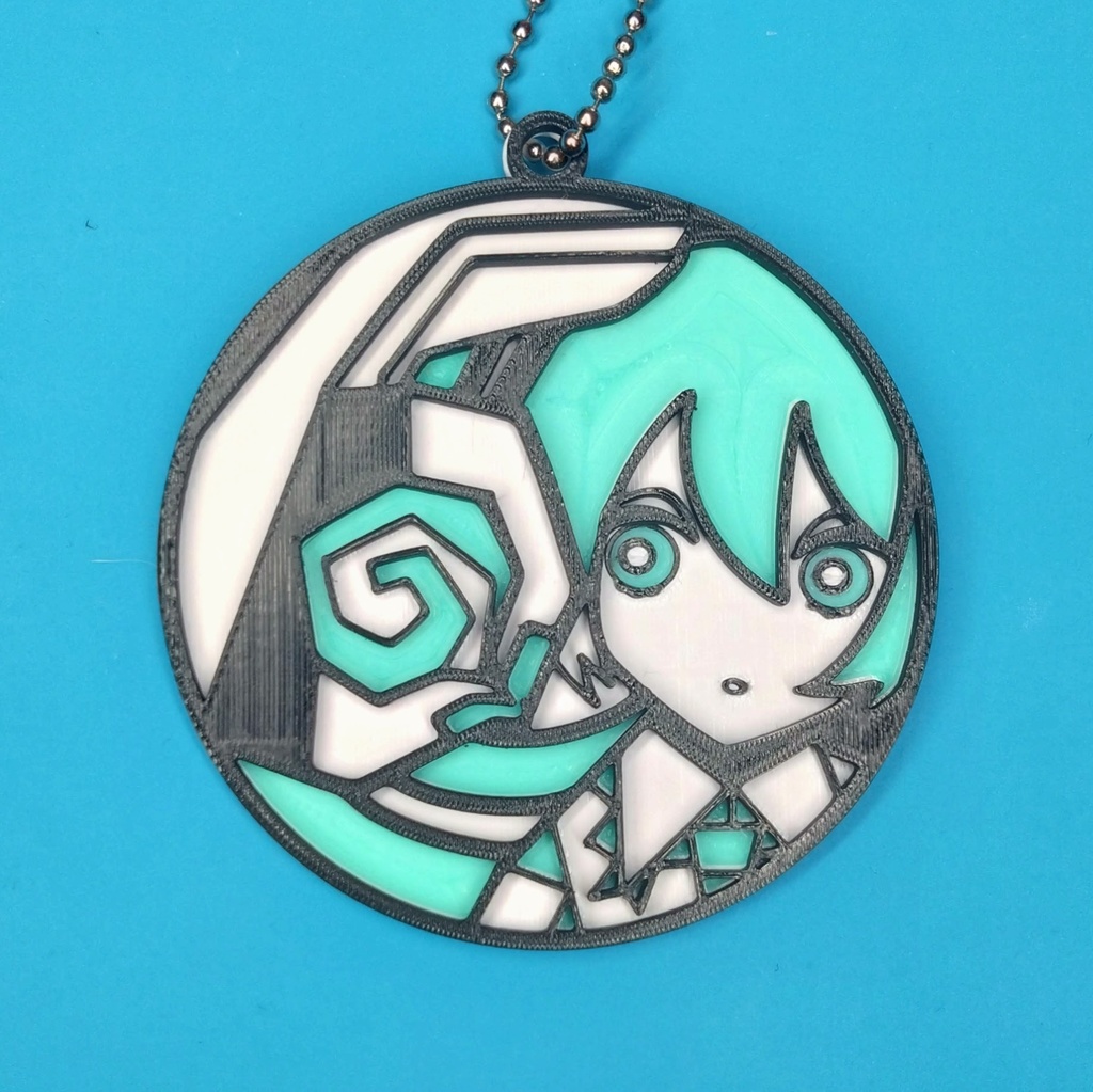 初音ミク ダブルレイヤーチャーム(スパイラル)