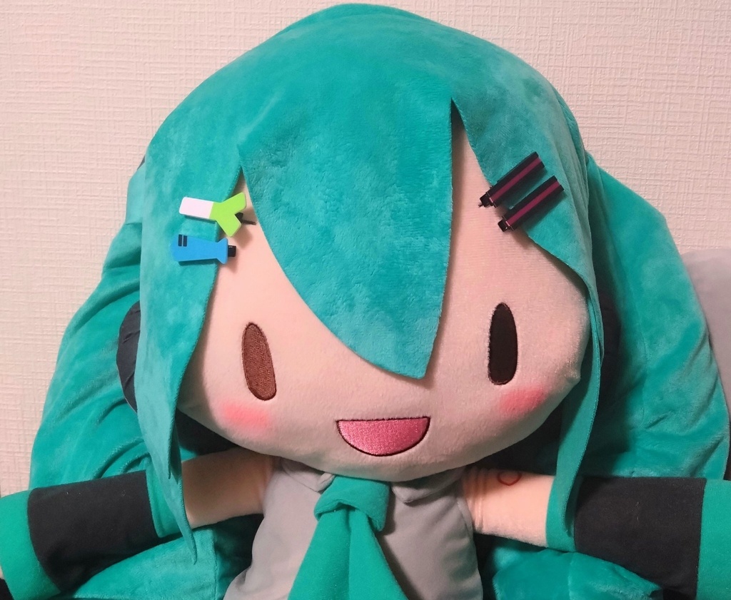 初音ミク概念ヘアクリップセット