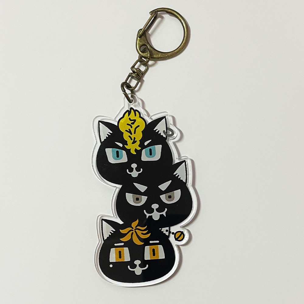 ばじにゃんトリオ　アクリルキーホルダー