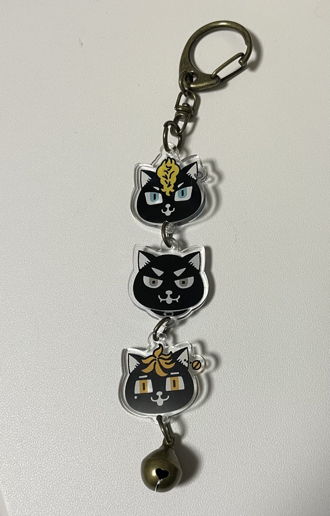 ゆらゆら☆ばじにゃんトリオアクリルキーホルダー
