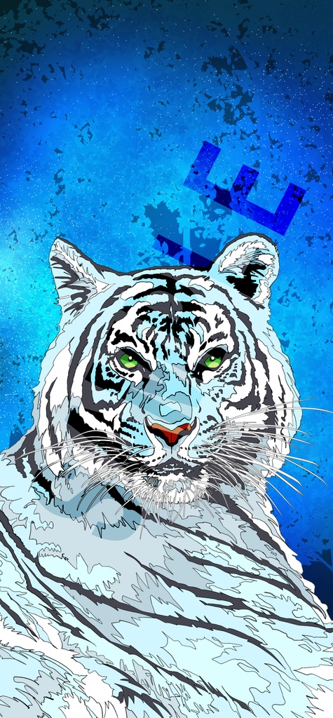 Tiger001(Blue)