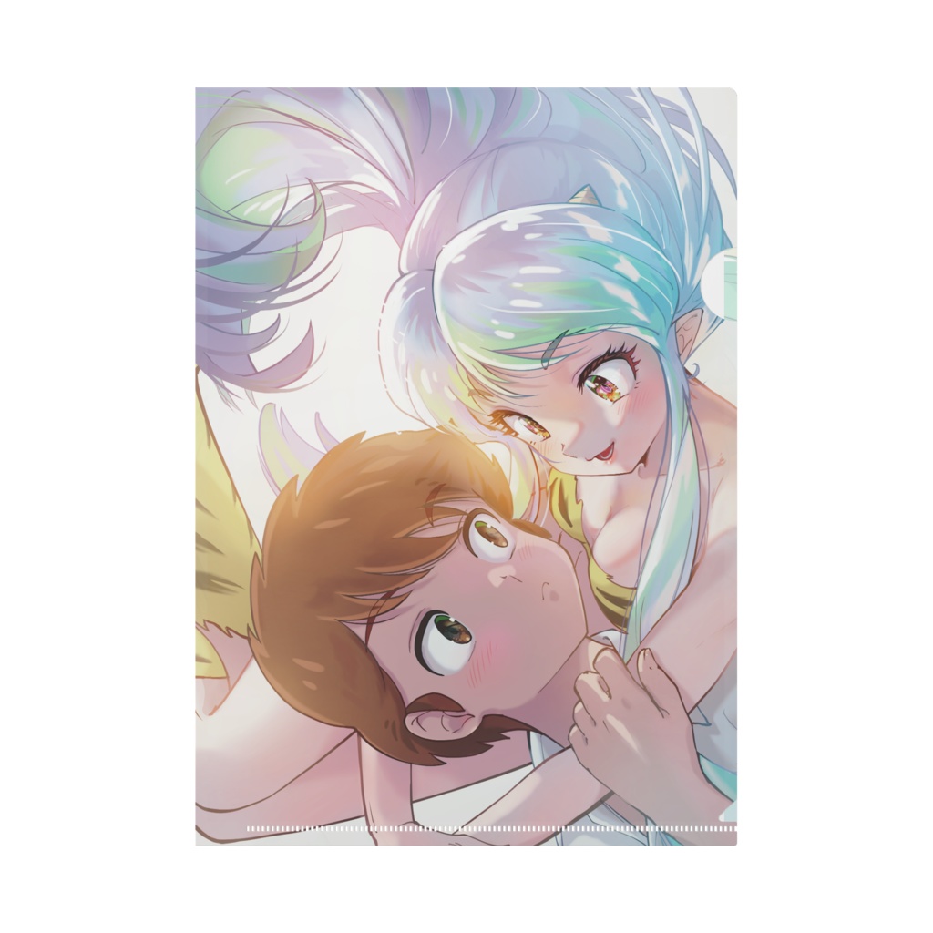 うる星やつら（あたる＆ラム）クリアファイル