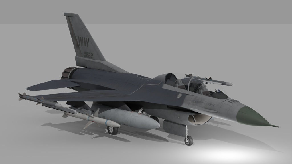 F-16Dblock50(複座型)【飛行システム対応】