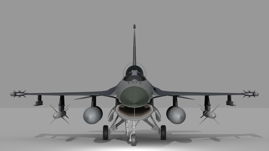 F-16Dblock50(複座型）【飛行システム対応】