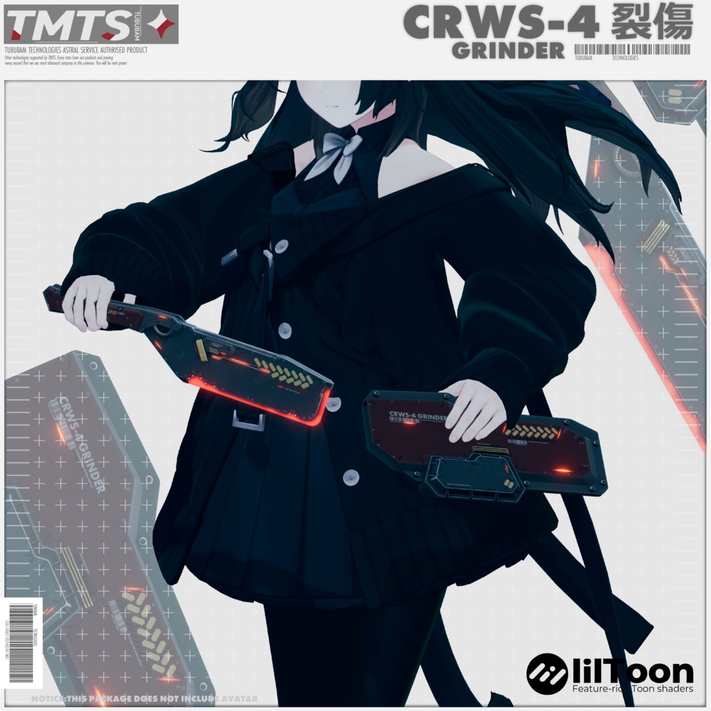 CRWS-4 ''裂傷''【ナイフ/MA対応ギミック付き】