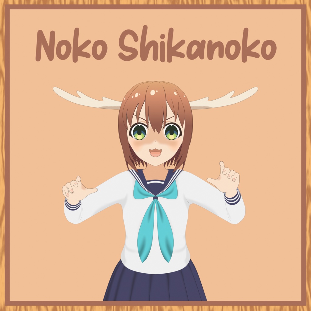 Noko Shikanoko 3D Model