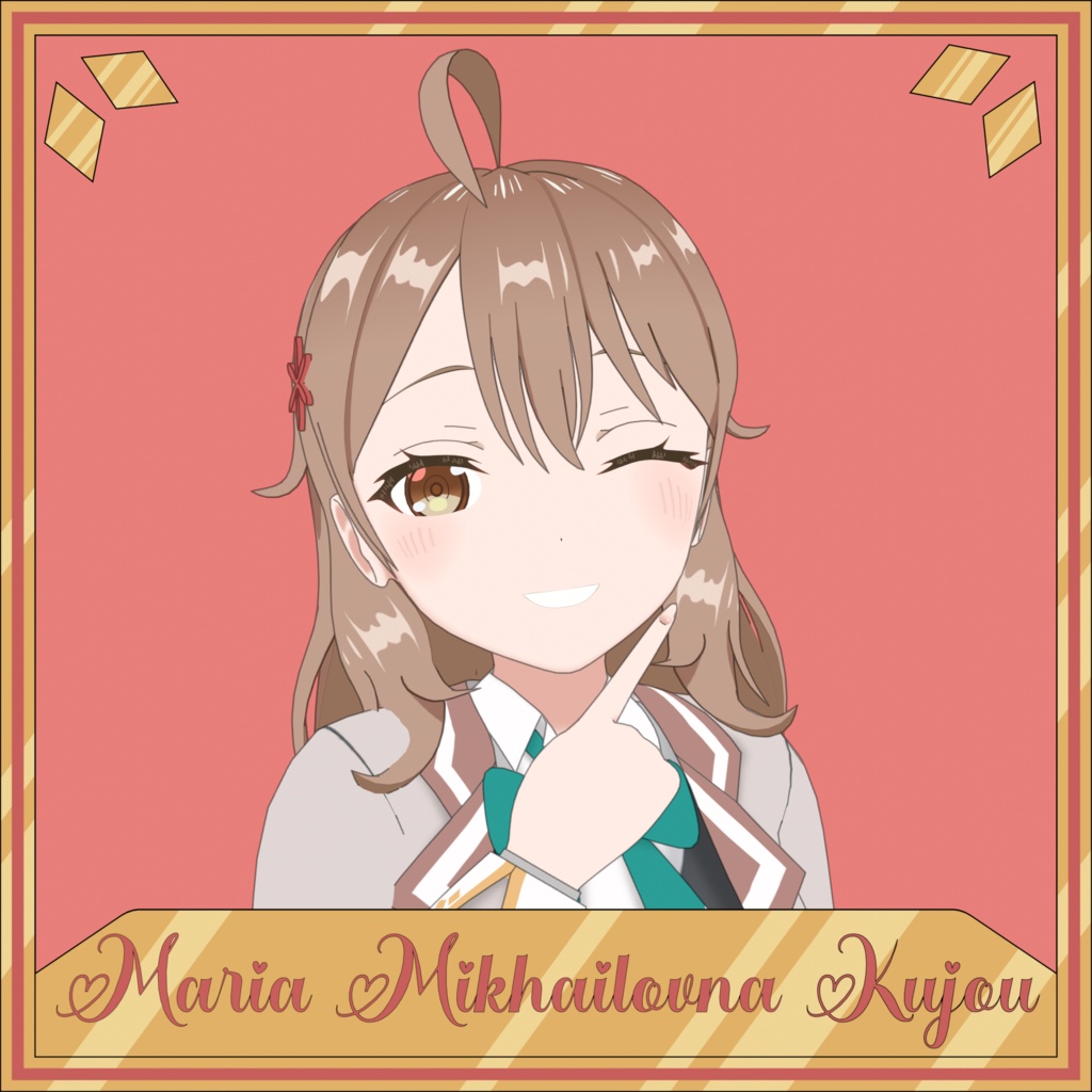 Maria Mikhailovna Kujou 3D Model