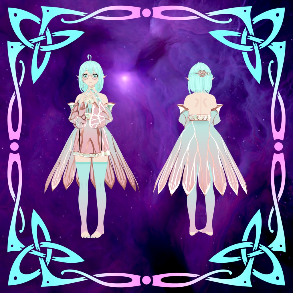 オリジナル3Dモデル 『ルナ』